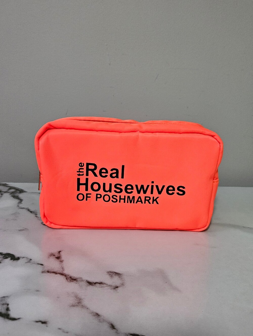 "The Real Housewives Of Poshmark" Nylon Cosmetic Pouch w/ Zipper (PICK 1) - Picture 4 of 14